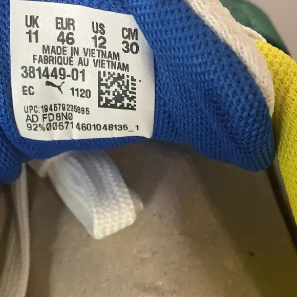 PUMA Future Rider Men’s Sneakers Men’s Size US 12 New - Picture 11 of 11